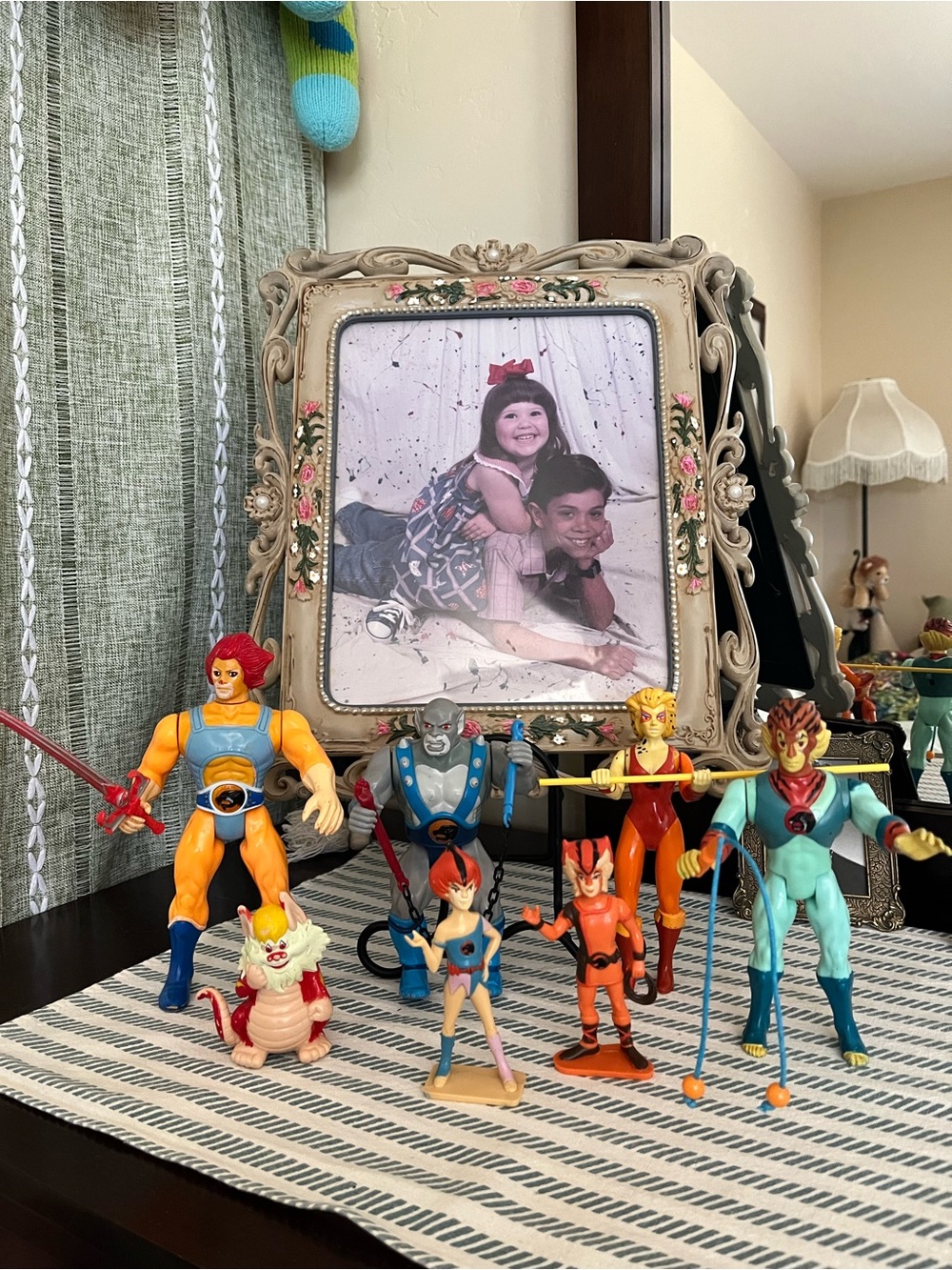 1985 Vintage Thundercats Action Figure Lot - all original ‘cats’ w/weapons